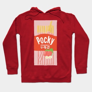 Strawberry flavor pocky Hoodie